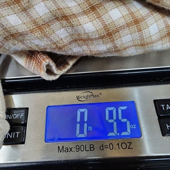 American Eagle Cropped‎ Hooded Multicolor Brown And Tan Flannel Shirt Size Small - Picture 16 of 16